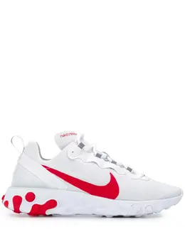 Nike: Белые кроссовки React Element 55