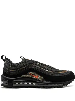 Nike: Чёрные кроссовки Air Max 97