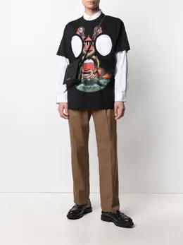 Burberry: Футболка  Mermaid с принтом