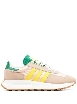 adidas: Бежевые кроссовки 