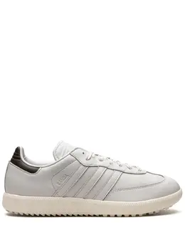adidas: Светлые кроссовки  Samba