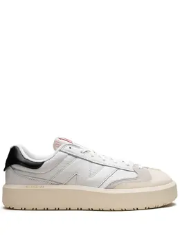 New Balance: Белые кроссовки 