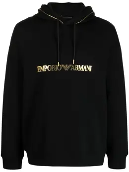 Emporio Armani: Толстовка с принтом