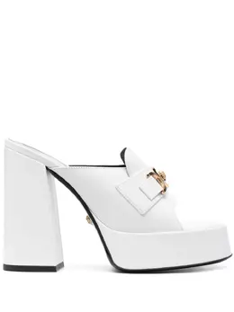 Versace: Белые сандалии 