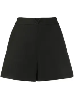 Valentino: Чёрные шорты 