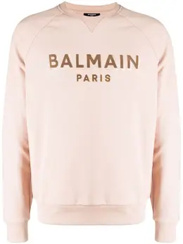 Balmain: Хлопковый свитшот 