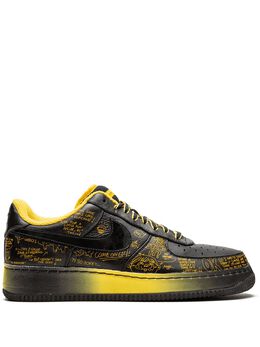 Nike: Чёрные кроссовки  Air Force 1