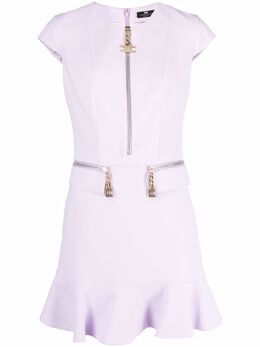 Elisabetta Franchi: Платье с баской 