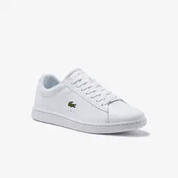 Lacoste: Белые кеды 