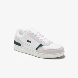 Lacoste: Белые кеды  T-clip