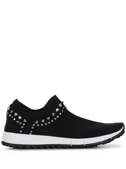 Jimmy Choo: Чёрные кроссовки  Verona