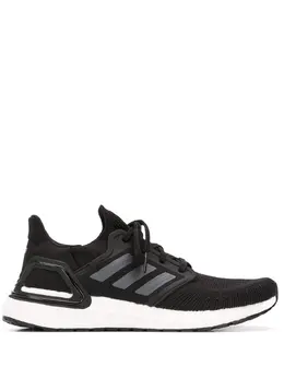 adidas: Чёрные кроссовки  UltraBoost 20