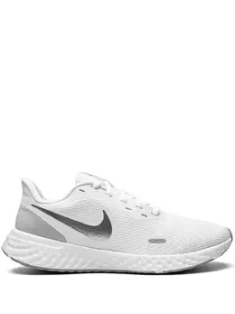 Nike: Белые кроссовки 