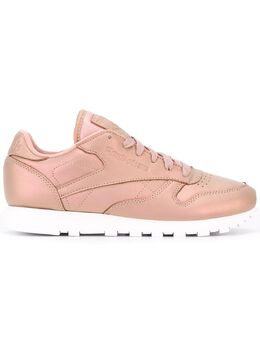 Reebok: Розовые кроссовки  Classic Leather