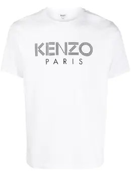 Kenzo: Футболка с принтом 