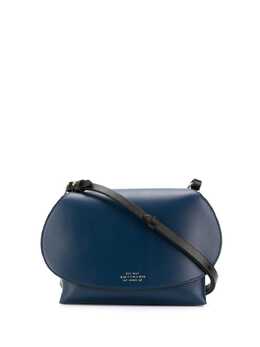 Smythson: Голубая сумка через плечо 