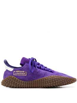 Adidas: Фиолетовые кроссовки  Kamanda