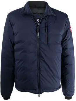 Canada Goose: Синяя куртка  Lodge