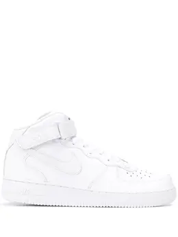 Nike: Белые кроссовки  Air Force 1 High