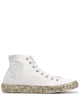 Saint Laurent: Белые кроссовки  Bedford