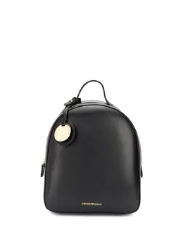 Emporio Armani: Чёрный рюкзак 