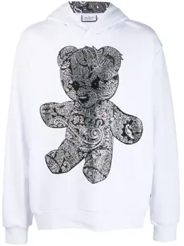 Philipp Plein: Белая толстовка  Teddy Bear