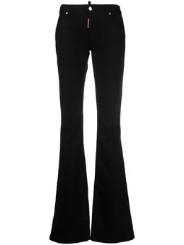 Dsquared2: Расклешённые джинсы 
