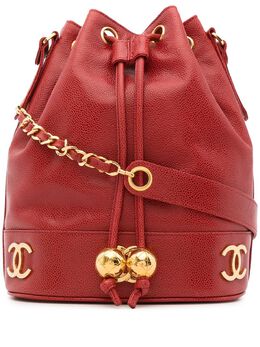 Chanel Pre-Owned: Красная сумка 