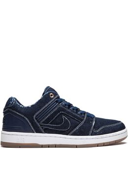 Nike: Голубые кроссовки  Air Force