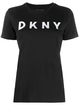 DKNY: Футболка с принтом 