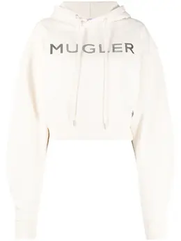 Mugler: Светлая толстовка