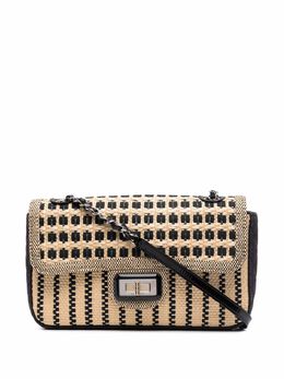Chanel Pre-Owned: Бежевая сумка 