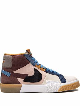 Nike: Многоцветные кроссовки SB Zoom Blazer Mid