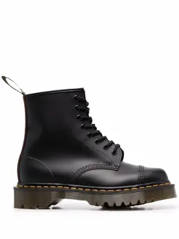 Dr. Martens: Чёрные ботинки 