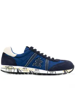 Premiata: Тёмные кроссовки  Lucy