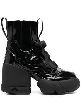 Maison Margiela: Чёрные ботинки  Tabi