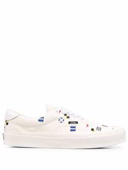 Vans: Белые кроссовки 