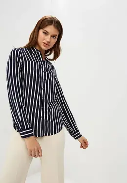 Tommy Hilfiger: Синяя блуза 