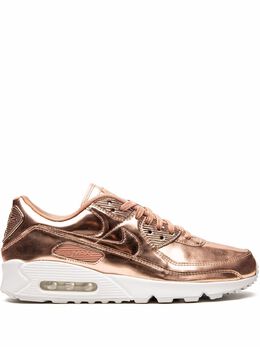 Nike: Розовые кроссовки  Air Max 90