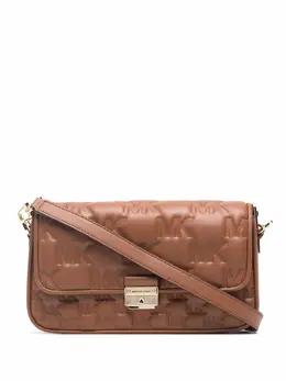 Michael Michael Kors: Коричневая сумка через плечо 