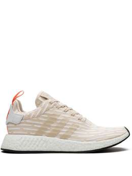 adidas: Бежевые кроссовки  NMD_R2
