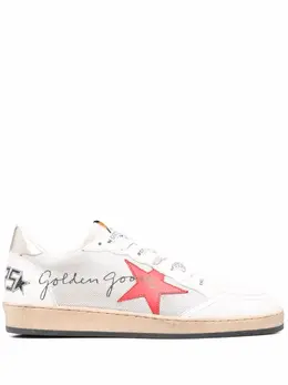Golden Goose: Белые кроссовки 
