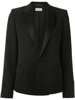 Saint Laurent: Однобортный жакет 