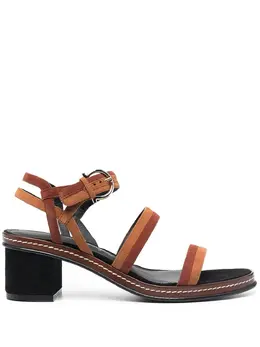 Salvatore Ferragamo: Коричневые сандалии 