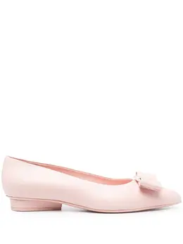 Salvatore Ferragamo: Розовые балетки  Viva