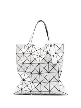 Bao Bao Issey Miyake: Белая сумка-шоппер 