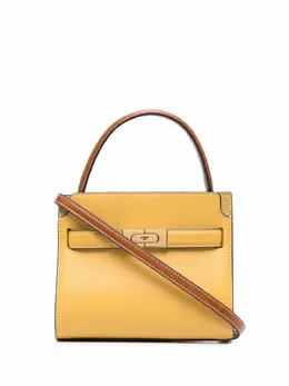 Tory Burch: Жёлтая сумка-шоппер  Lee Radziwill Petite