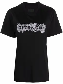 Givenchy: Чёрная футболка 