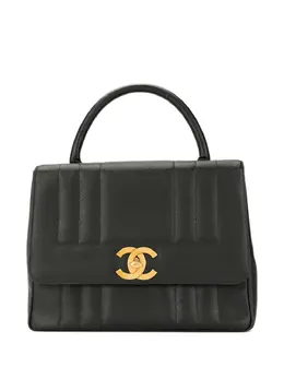 Chanel Pre-Owned: Чёрная сумка 