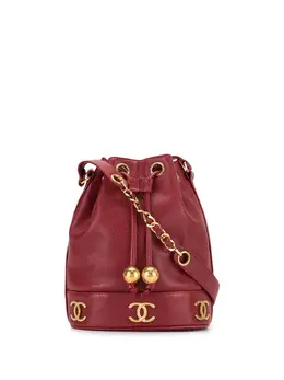 Chanel Pre-Owned: Красная сумка 